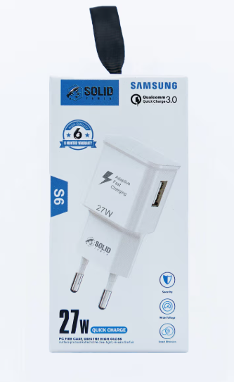 Solid power S6 Adapter 27 watts