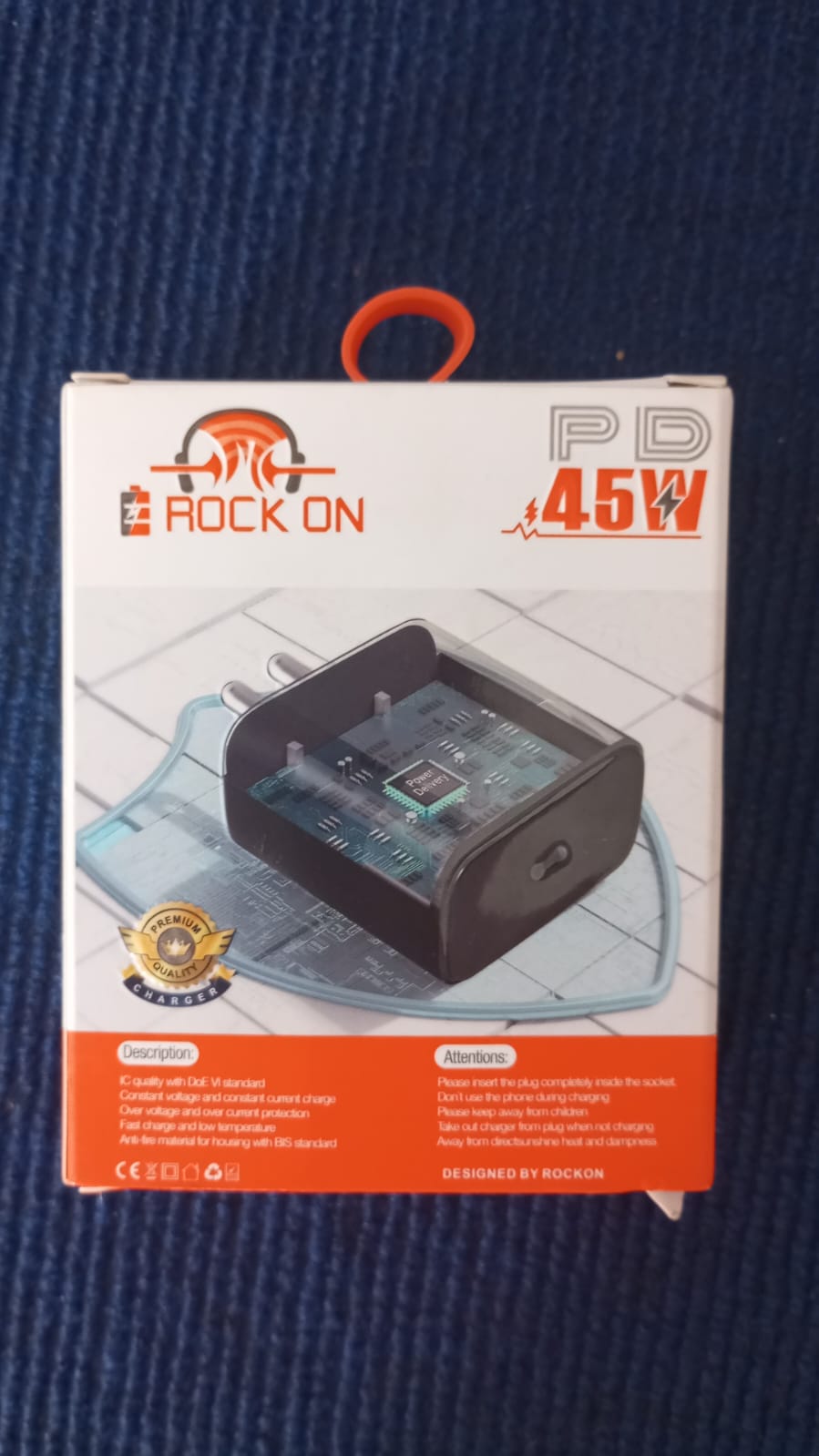 Rock On 45 w PD adapter 